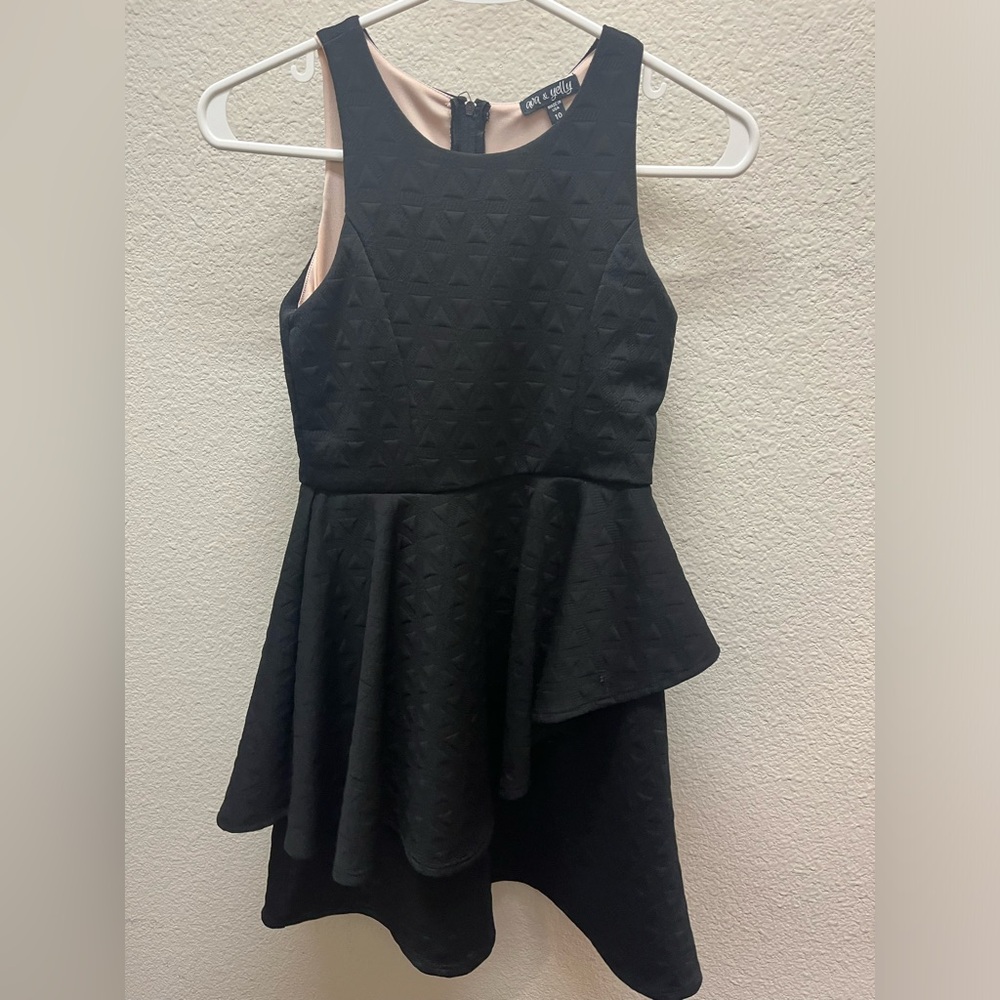 Girls black nice dress